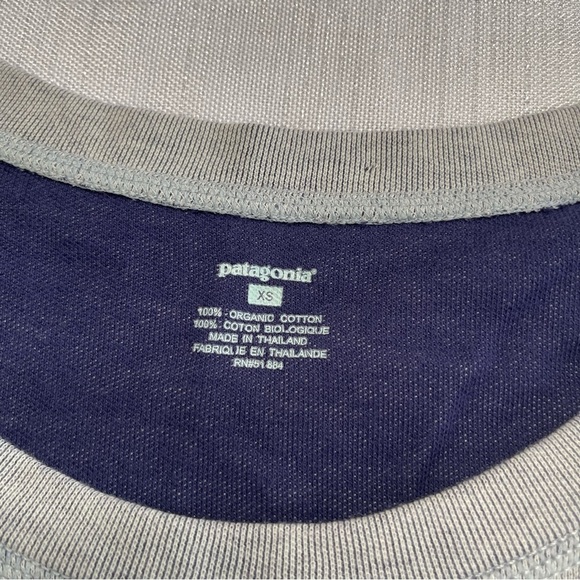 Patagonia Women’s Organic Cotton Long Sleeve layering Sweater Top. Size XS - Picture 3 of 7